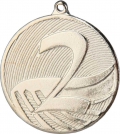 Медаль наградная на любые события "Серебро" 2 место