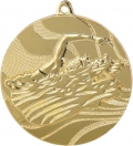 Медаль наградная "Плавание" 1 место