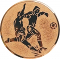 Эмблема для медали "Футбол" диаметр 50мм