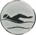 Эмблема для медали "Плавание" диаметр 25мм
