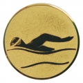 Эмблема для медали "Плавание" диаметр 50мм