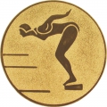 Эмблема для медали "Плавание" жен. диаметр 50мм