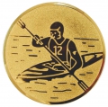 Эмблема для медали "Байдарка" диаметр 25мм