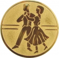 Эмблема для медали "Танцы" диаметр 50мм