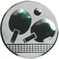 Эмблема для медали "Настольный теннис" диаметр 25мм