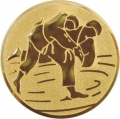 Эмблема для медали "Дзюдо" диаметр 25мм