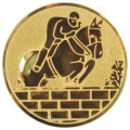 Эмблема для медали "Конный спорт" диаметр 25мм