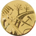 Эмблема для медали "Пожарная атрибутика" диаметр 25мм