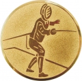 Эмблема для медали "Фехтование" диаметр 25мм