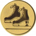 Эмблема для медали "Коньки" диаметр 25мм
