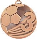 Медаль наградная 3 место "Футбол"