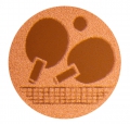 Эмблема-наклейка 3 место "Настольный теннис"
