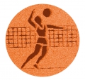Эмблема-наклейка 3 место "Волейбол"