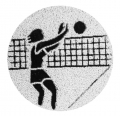 Эмблема-наклейка 2 место "Волейбол женский"