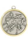 Медаль наградная тематическая "Многоборье" диаметр 40 мм, с алмазной обработкой