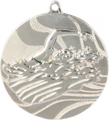 Медаль наградная "Плавание" 2 место