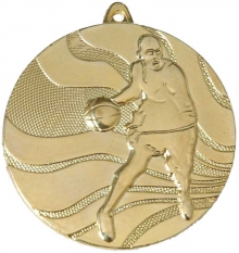 Медаль наградная "Баскетбол" 1 место