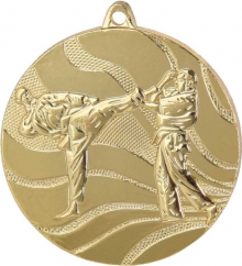 Медаль наградная "Карате" 1 место