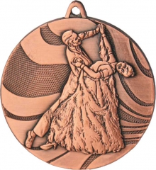 Медаль наградная "Танцы" 3 место