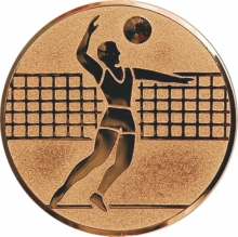 Эмблема для медали "Волейбол" диаметр 50мм