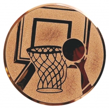 Эмблема для медали "Баскетбол" диаметр 25мм