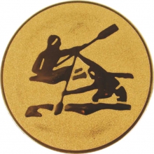 Эмблема для медали "Байдарка" диаметр 25мм