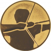 Эмблема для медали "Стрельба из лука" диаметр 50мм