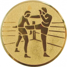 Эмблема для медали "Кикбоксинг" диаметр 50мм