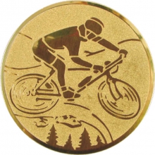 Эмблема для медали "Велоспорт" диаметр 25мм