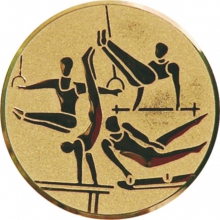 Эмблема для медали "Гимнастика" диаметр 25мм