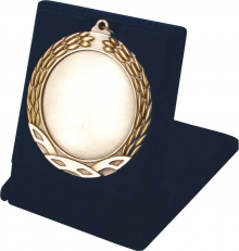 Футляр для медалей диаметром 50-70мм, цвет синий