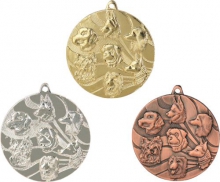 Комплект тематических медалей "Собаки"