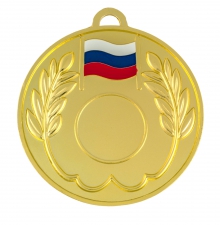 Медаль наградная "Россия" 1 место "Золото"