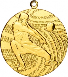 Медаль наградная тематическая "Волейбол" 1 место