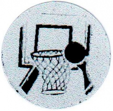 Эмблема-наклейка 2 место "Баскетбол"