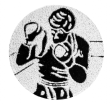 Эмблема-наклейка 2 место "Бокс"