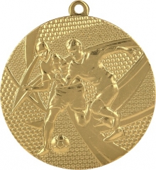 Медаль 15050G "Футбол" 1 место