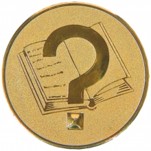 Эмблема для медали "Знание" диаметр 25 мм