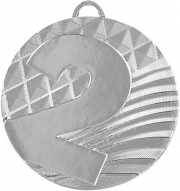 Медаль наградная 2 место Серебро