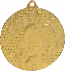 Медаль наградная "Хоккей" 1 место