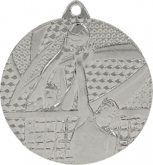 Медаль наградная "Волейбол" 2 место