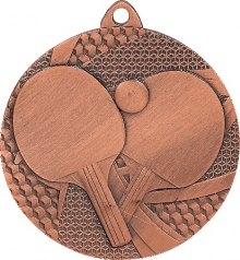 Медаль наградная "Настольный теннис" 3 место